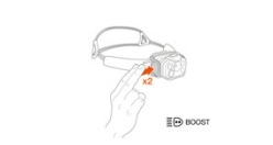 Sp&eacute;cificit&eacute; n&deg;3 de la lampe Swift RL Petzl